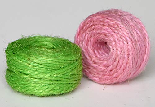 36 Colors Jute Twine,Christmas Twine,blueJute Twine,Best Arts Crafts Gift Twine Durable Packing String - Thumbnail 4