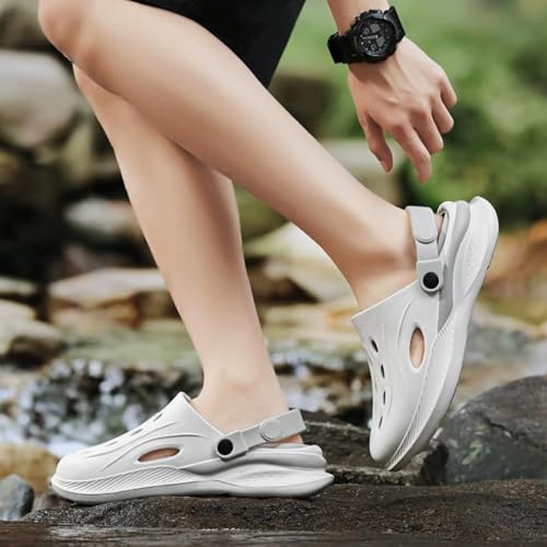Chaussons d'été pour hommes légers protégeant les pieds sur les galets