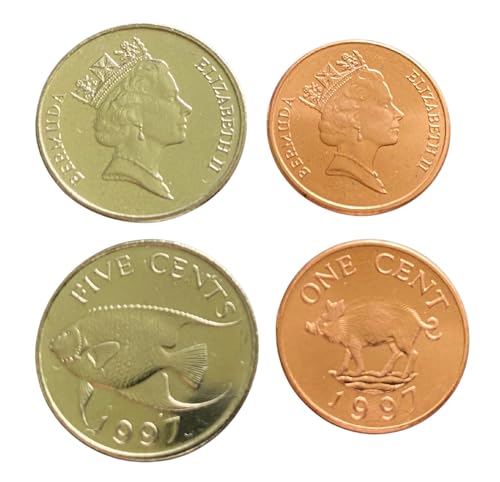 Bermuda Two Coins Set – 1 & 5 Cents