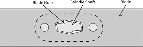 Miniatura 3 de QUICKIEPARTS 3Pk 742P05086 Ultra High-Lift Blades Compatible with 54" Cub Cadet 742-05086
