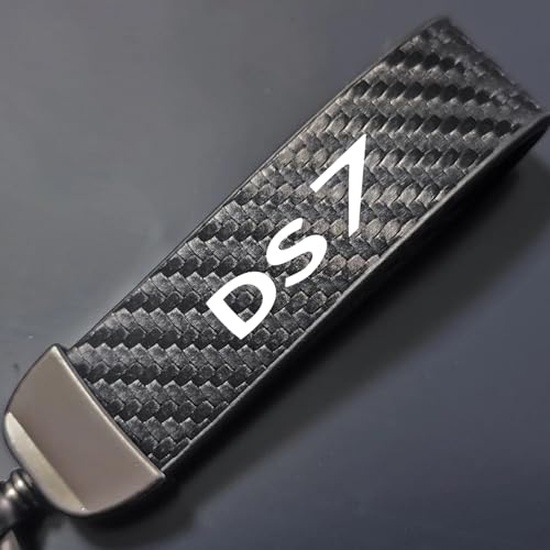 dsetryj Auto Portachiavi, per Ds7 Porta Chiavi Custodia Leggero per Chiavi Resistente Portacarte con Protezione Auto Accessori,A