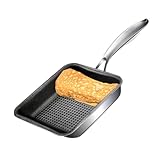 YUNYDSM Tamagoyaki Pfanne, 316 Edelstahl Antihaft Omlettenpfanne...