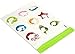 100 12x15.5 Pink & Green Printed Designer Mailers Poly Envelopes Couture Shipping Bags Silhouette