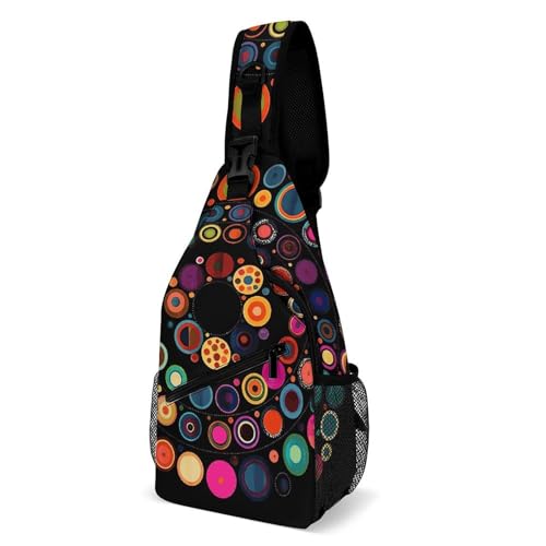 Bolso tipo bandolera para hombro y pecho unisex miniatura 1