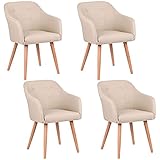 LIEFERUNG: Die Sessel und Stühle werden als Montagesatz inkl. Montagematerial geliefert. Wählen Sie zwischen einem 2er, 4er, 6er oder 8er Set in Beige, Hellgrau oder Dunkelgrau für Ihre Essgruppe.