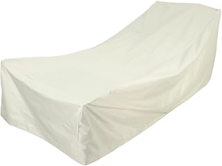 VICASKY Beach Chair Cover Chair Cover Outdoor Waterproof for Lounger Folding Patio Protector with Sun Fall and Frost Protection Portable Storage 81.88 X 31.10 X 29.92 in