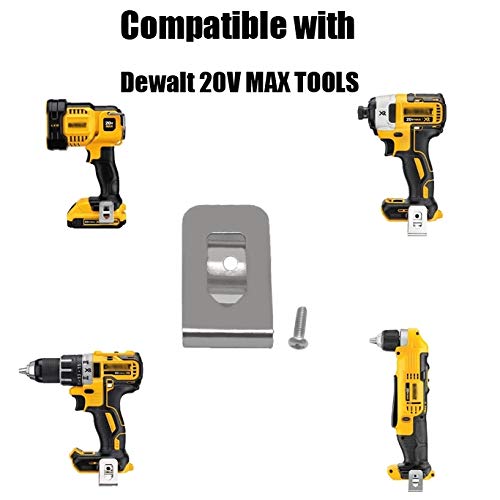Uosxvc Replacement Belt Hook Clip For Dewalt N268241 Fit For 20V Power Tools Dcd980 Dcd985 5Packs #TOP4