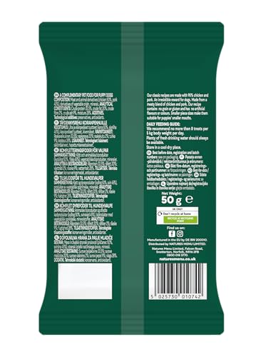 Natures Menu Meaty Treats for Puppy Dogs with Chicken - 12 x 50g, 50 g (Pack of 12) - Image 4