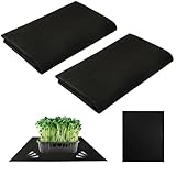 ECcandiedhaws 2Pack Automatic Plant Watering Mat 47.2"x39.4" Capillary Mat for Plants Watering Mat Automatic Watering System for Potted Plants 3mm Thick Self Watering Mat for Greenhouse Indoor Plants