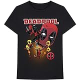 T-Shirt # Xxl Unisex Black # Deadpool Collage 2