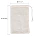Pangda 100 Pieces Muslin Cotton Drawstring Bags 4 x 6 Inches Muslin Canvas Linen Sachet Bag jewelry Gift Pouch for Party DIY Craft Home Supplies