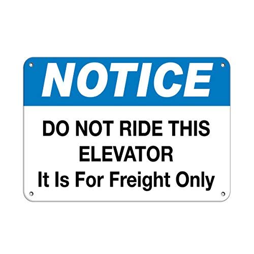 ���m�点 Do not Ride This Elevator IT�͉ݕ���p�ł� ���^���u���L�Ŕ� �z�[�� �o�[ �K���[�W �t�F���X �� �I�t�B�X �T�C��