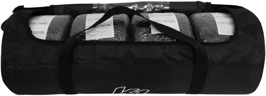 K1 RaceGear Tire Bag, K1 Racing Logo, 4/6 Kart Tires, Nylon, Black, Each