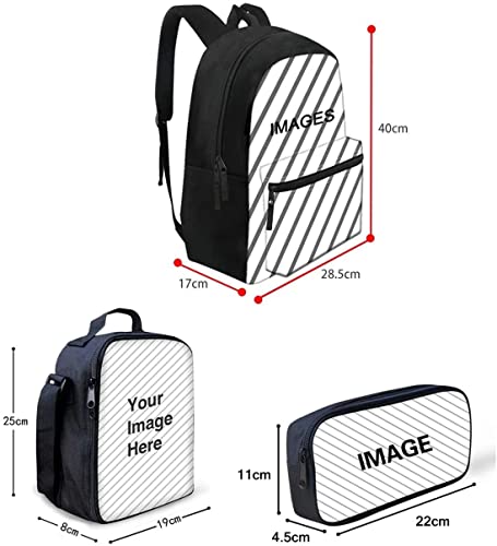 Seanative Lightweight School Backpack For Teen Girls Boys Red Aztec Geometric Print Student Bookbag For Middle Primary High School #TOP5