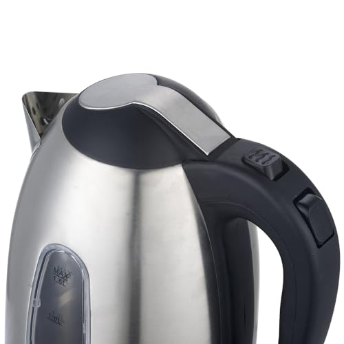 Hervidor eléctrico de acero inoxidable 1.5L 120V 1200W miniatura 3