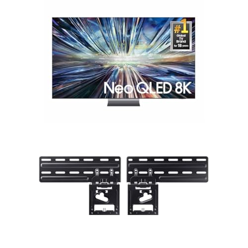 Image of SAMSUNG 65-Inch Class QLED 8K QN900D Series Neo Quantum HDR Smart TV w /Dolby Atmos, Object Tracking Sound Pro, Infinity Edge, (QN65QN900D, 2024 Model) + SAMSUNG Slim Fit TV Wall Mount, WMN-B50EB /ZA