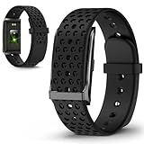 Yanmis SALUTO FITNESS Tracker, Braccialetto Intelligente Indossabile per Uomini Donne, 127 modalità Sportiva, Monitor del Sonno, 10m a Prova di Acqua, Promemoria di Chiamata, Sveglia, (BLACK)