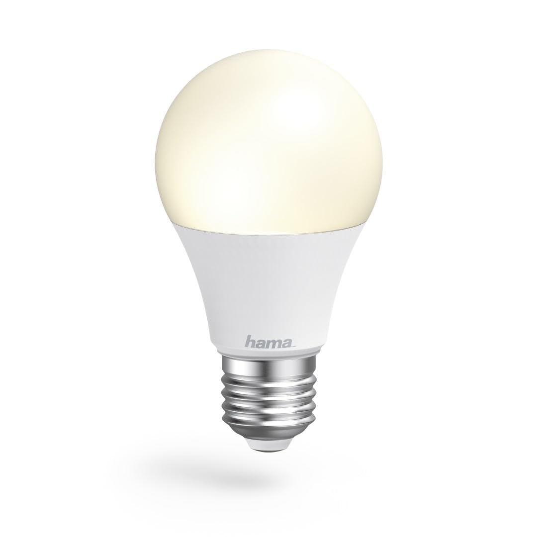 Hama WLAN LED Lampe E27 3er Set (Smart Home Lampe 8,5W Glühbirne, dimmbar, mehrfarbig RGBW, WIFI LED Lampe mit Sprachsteuerung und App, kompatibel mit Alexa, Google, Siri, Apple, kein Hub nötig)