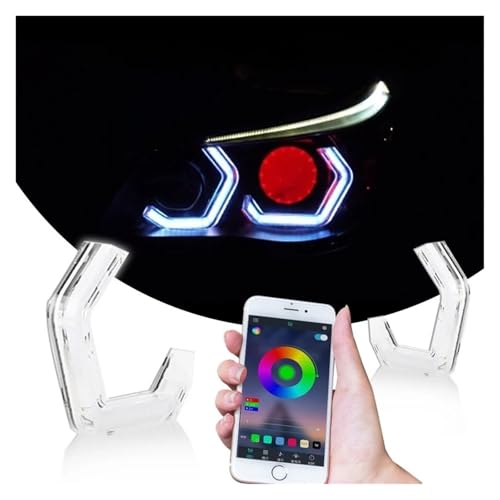 Ojos Ángel Faros Halo Anillos evitan el frontal obsoleto 4