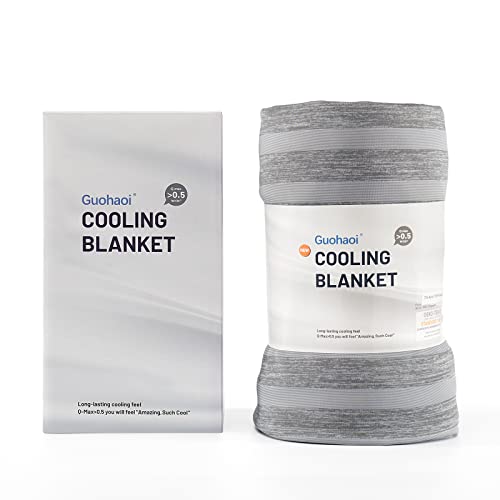 Guohaoi Cooling Throw Blanket for Hot Sleepers,Arc-Chill Q-Max >0.5 Cool Fiber,100% Oeko-Tex Certified Lightweight… - Image 4