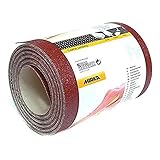 Mirka Red Schleifpapier-Rolle 115mm x 5m / Körnung P120 / 1 Rolle/Zum Schleifen von Holz, Metall und Kunststoff