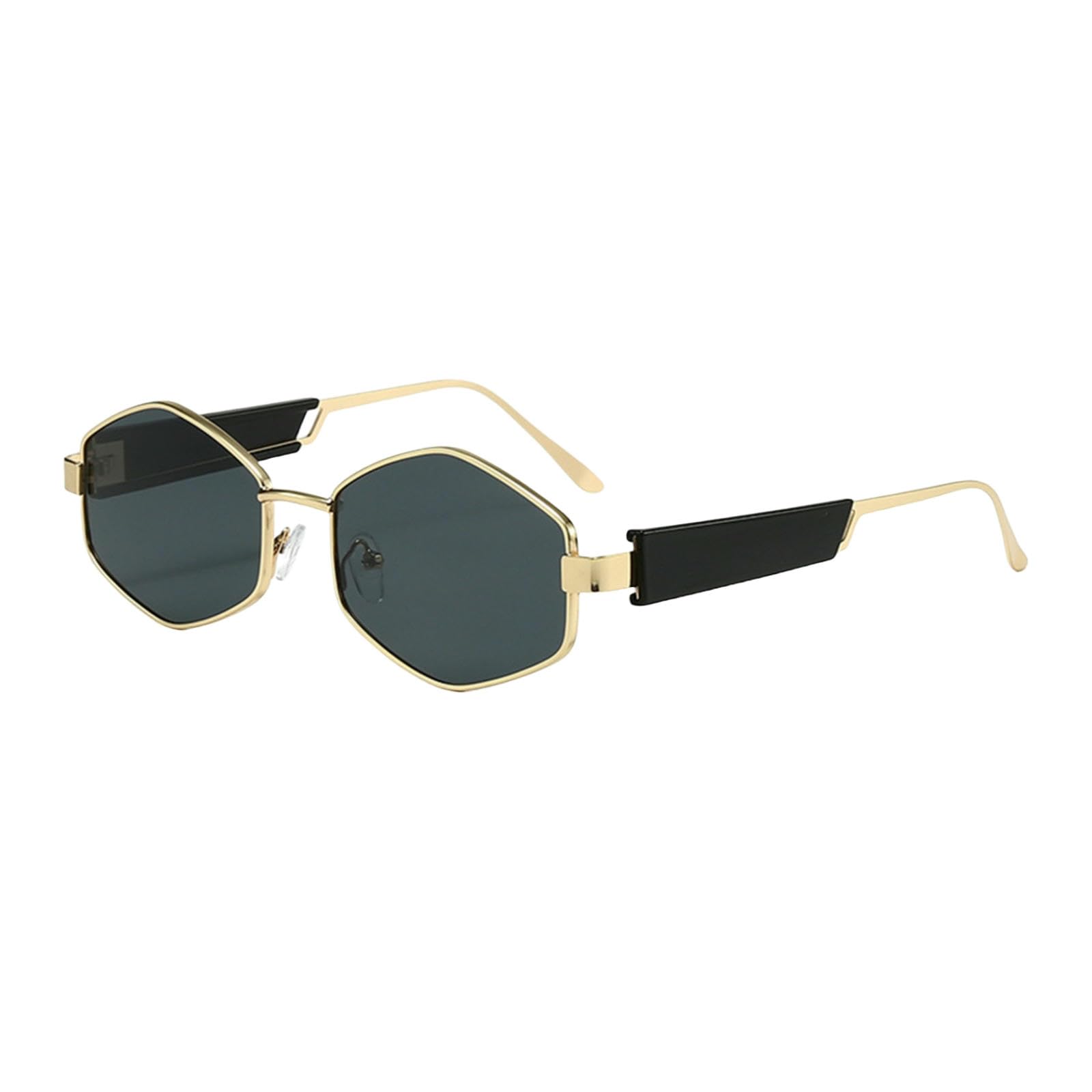 Lunettes de soleil femme retro polygonal pour éviter l'éblouissement avec style
