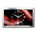 Produktbild Kreative Feder 3D Abstrakt Designer leise Funk Wanduhr Funkuhr modernes Design * Made in Germany* WAA008FL