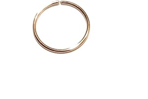 14k Rose Gold Filled Nose Hoop Ring Cartilage Earring 24g 22g 21g...