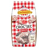 Découvrez les mini saucissons secs nature de Cochonou, des bouchées savoureuses qui régaleront vos papilles ! Fabriqués avec amour en Rhône-Alpes, ces délices sont issus de porcs certifiés VPF, nés et élevés en France. Que vous soyez en pique-nique, à l'apéro ou simplement en quête d'une petite gourmandise, les Croc'Sec sont là pour vous accompagner. Faciles à déguster et à partager, ils apportent une touche de convivialité à tous vos moments. Alors, prêts à croquer dans le plaisir ?