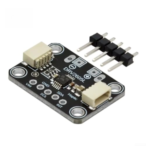 Image of DRV2605L Haptic Motor Driver Board for Buzzers and Vibrators - Built-in Effect Library 3V 5V Logic(Black)