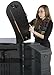 Displays2go 37.9 Inch Portable Trade Show Counter, Converts to Case, Hard Shell Plastic (BMRCNTB1)