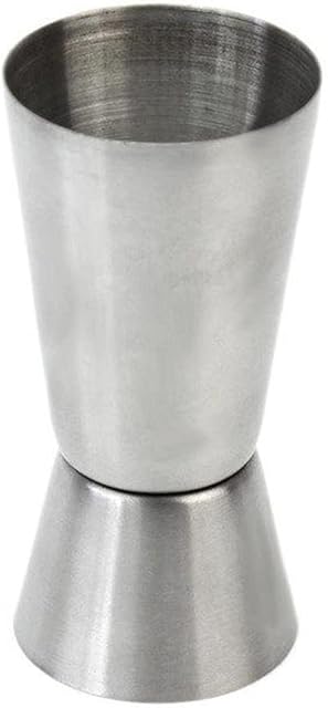 Dosador Duplo Inox 30ml / 60ml Copo Medidor Bebidas Drinks