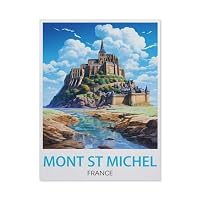 Figured'Art Peinture par Numéro Adulte Affiche Vintage Nice - Activité Manuelle Kit de Loisir Créatif DIY Numéro d'Art Complet - 40x50cm sans châssis en bois