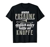 Posaune Motiv für Posaunisten T-Shirt