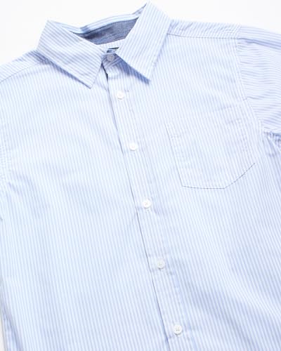 Ben Sherman Boys' Short Sleeve Button Down Shirt - 2 Pack 100% Cotton Breathable Woven Dress Shirts for Boys (Sizes: 8-18)3
