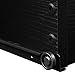 YAHEETECH End Side Table Nightstand with 3 Drawers, Wooden Sofa Bed Side Storage Stand Cabinet for Bedroom, Accent Night Stand Table, Black