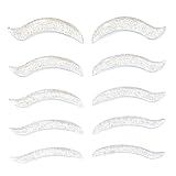 Libeauty Lash Lift Rods, Korean Glueless Lash Lift Pads, Designed for Open-Eye Eyelash Lift, Self Adhesive Eyelash Perm Rods, Eyelash Lifting Tools & Supplies, 5 Sizes Clear
