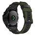 Produktbild TOPsic Armband für Fenix 5X Zubehör Armband, Nylon QuickFit Uhrenarmband 26mm Ersatzband Armband für Garmin Fenix 5X/Fenix 5X Plus/Fenix 3/Fenix 6X/Fenix 6X Pro