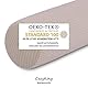 Nackenrolle Cord Cream/Beige Nackenkissen Öko-Tex 100 zertifiziert und 40°C waschbar - Nackenstütz-Kissen mit Bezug, rund für Auto, Flugzeug, auf Reisen oder zum Lesen und Relaxen zu Hause - 15x40 cm