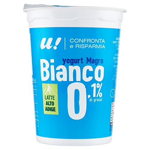 U! Confronta&Risparmia Yogurt Intero Magro, 500g