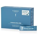 BIOGENA SPORTS L-Glutamin Pulver Sticks 5000 - hochdosiertes Pulver - geschmacksneutral, vegan & ohne Zusatzstoffe - 100 % Reinsubstanz & laborgeprüft - Made in Austria - 60 Sticks
