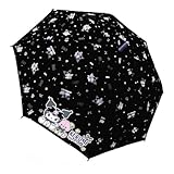 クロミ 長傘 55cm ワンタッチ ブラック リボン サンリオ かわいい