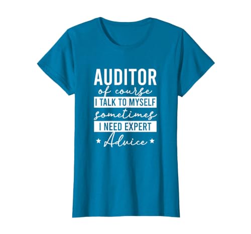 Auditor Expert Advice Auditing Audit Funny Auditor T-Shirt, Women, Sapphire Blue, 3X-Large
