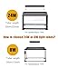 MouMouPurr 3 Pack T5 10.0 UVB Reptile Light Bulb 24W 22 Inch - UVA/UVB Lamp for Bearded Dragons, Chameleons, Turtles, Tortoises & Lizards - Desert & Tropical Reptiles