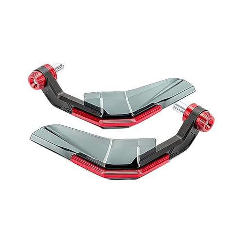 Protection main moto aérodynamique avec bouclier coupe-vent universel