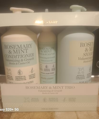 Rosemary & mint trio volumizing & growth
