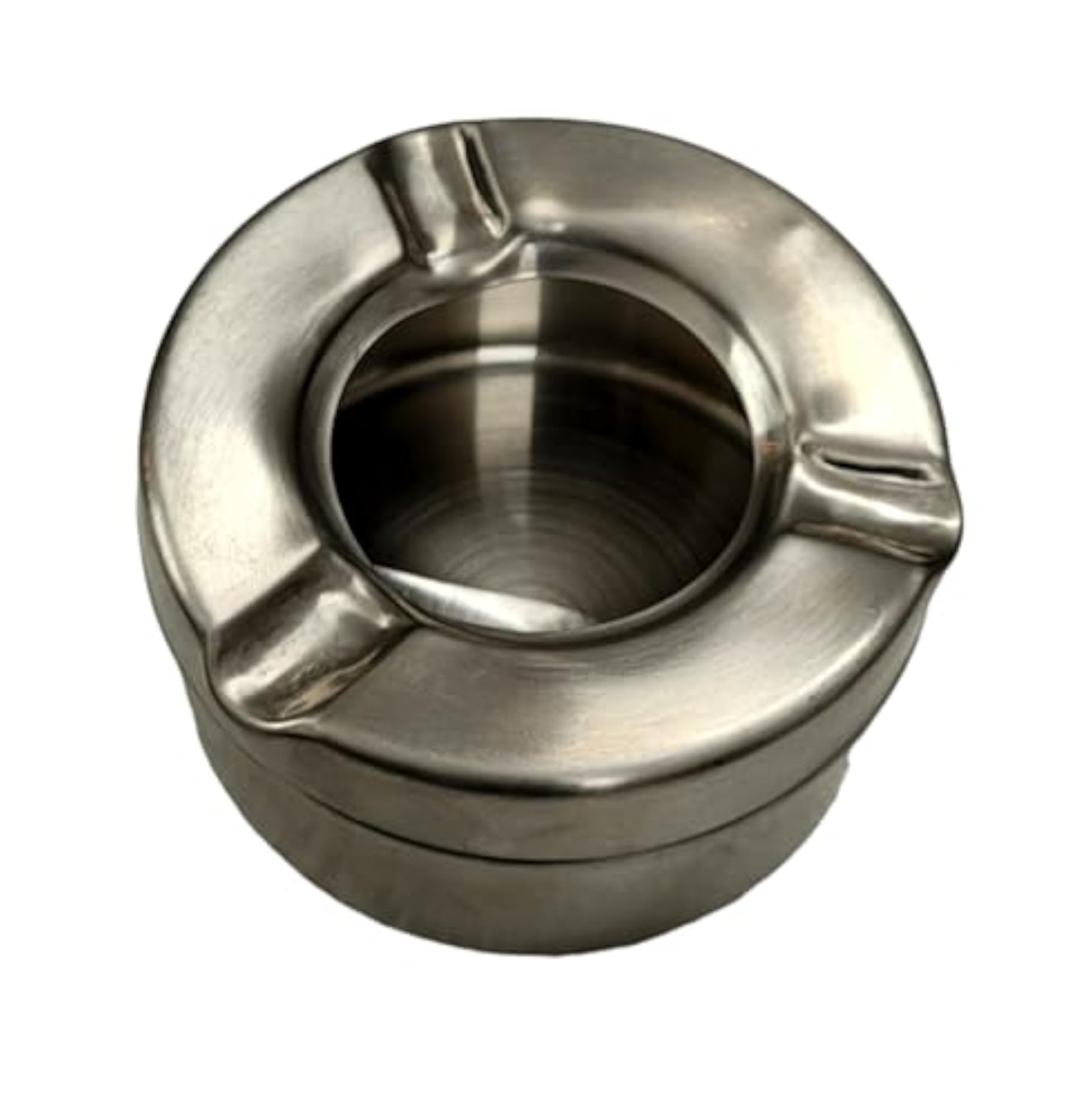 Stainless Steel Ashtray for Cigarettes and Cigars, Multi-Colour