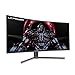 Produktbild LC-POWER LC-M34-UWQHD-165-C 34 Zoll UltraWide Curved PC Gaming Monitor, 165Hz,FreeSync,HDR 400,1ms,3440 x 1440,schwarz