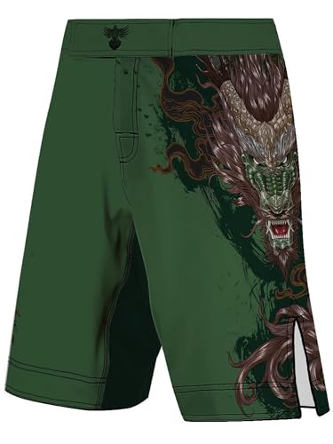 Short MMA Year of The Dragon vêtement combat homme arts martiaux et grappling