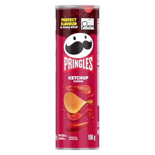 Pringles Potato Chips, Ketchup, 156 Grams/5.50oz {Imported from Canada}